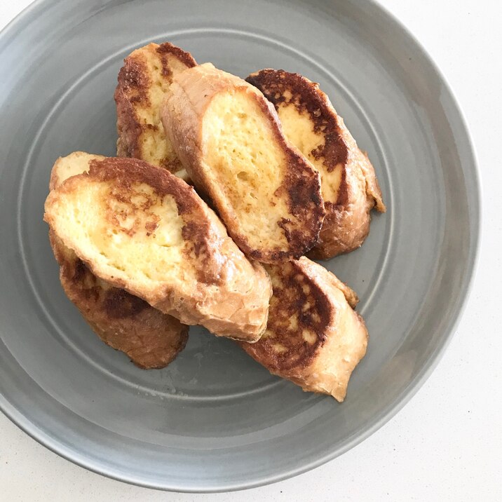 しっとり*フランスパンでフレンチトースト